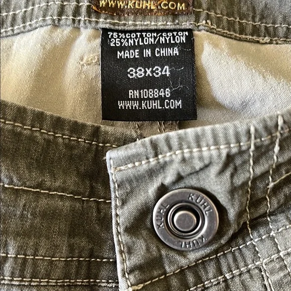 Kuhl Brown Chinos Classic Cotton Blend - Picture 12 of 12